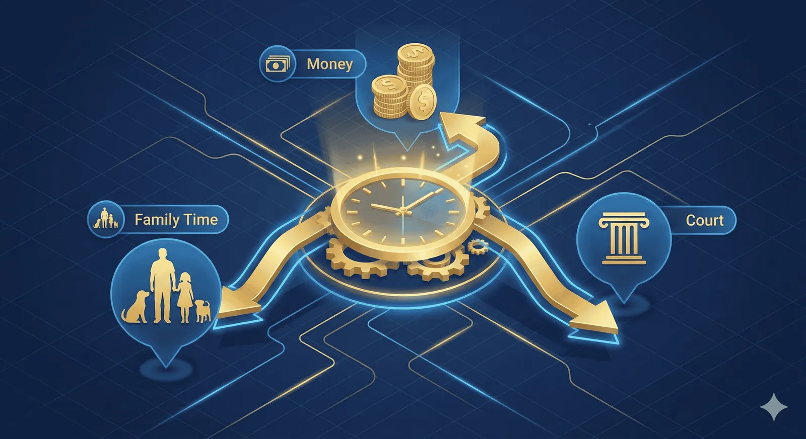 Infographic showing time saved with digital advocate diary